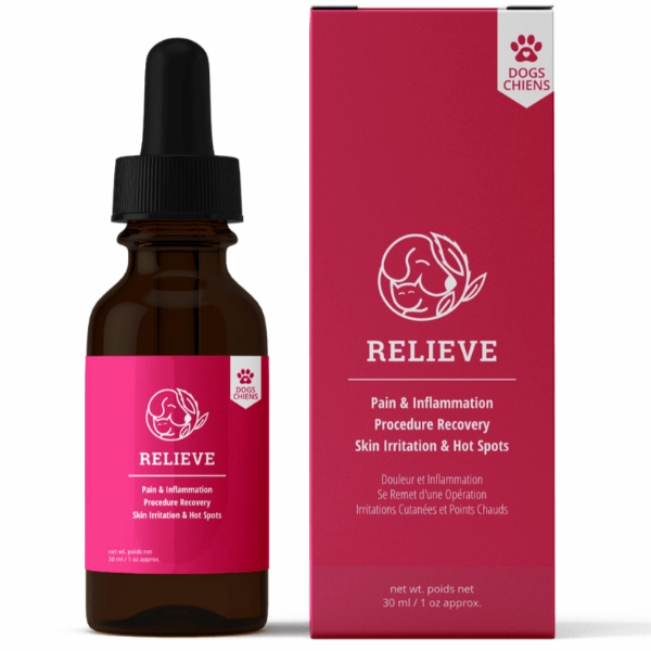 Reelax Pet Sciences Relieve Oil for Dogs