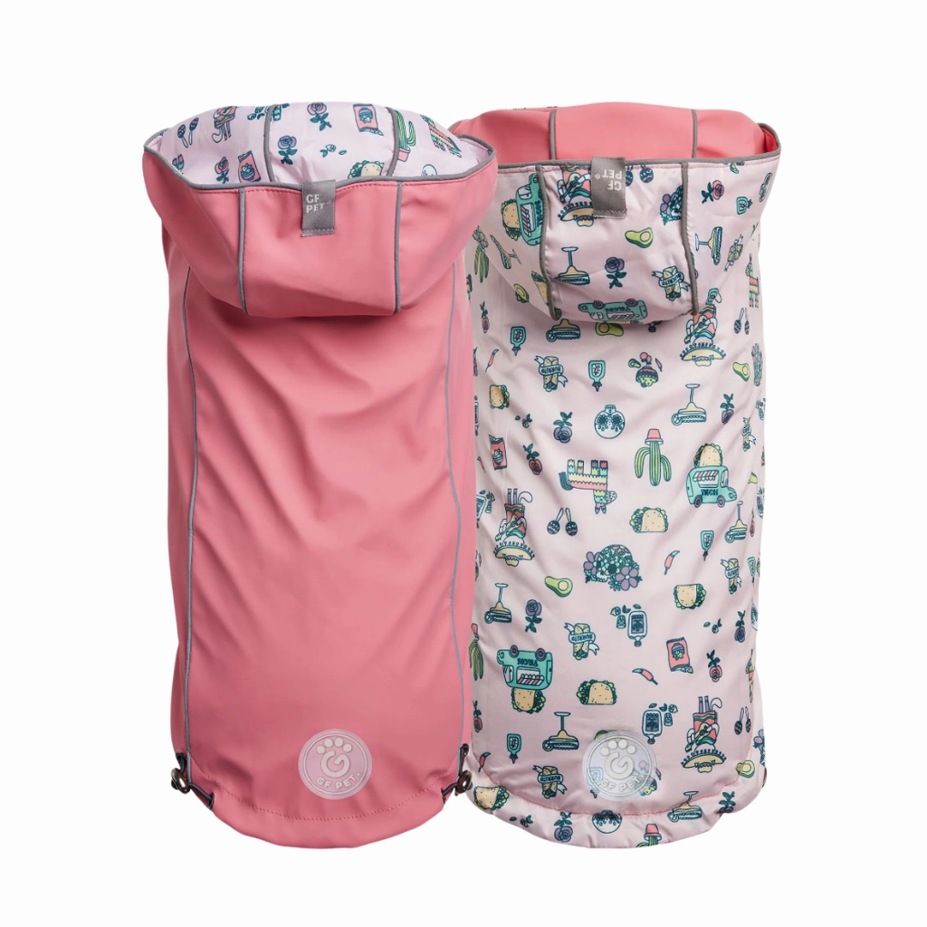 Reversible Raincoat Pink