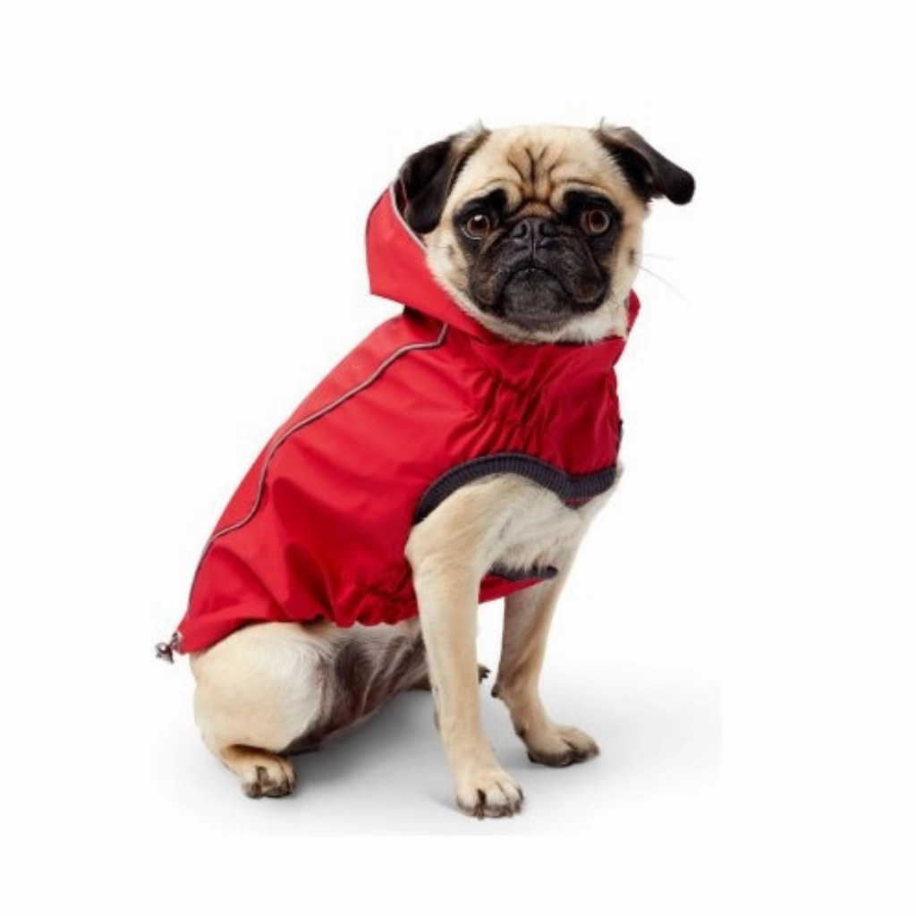 Reversible Raincoat Red