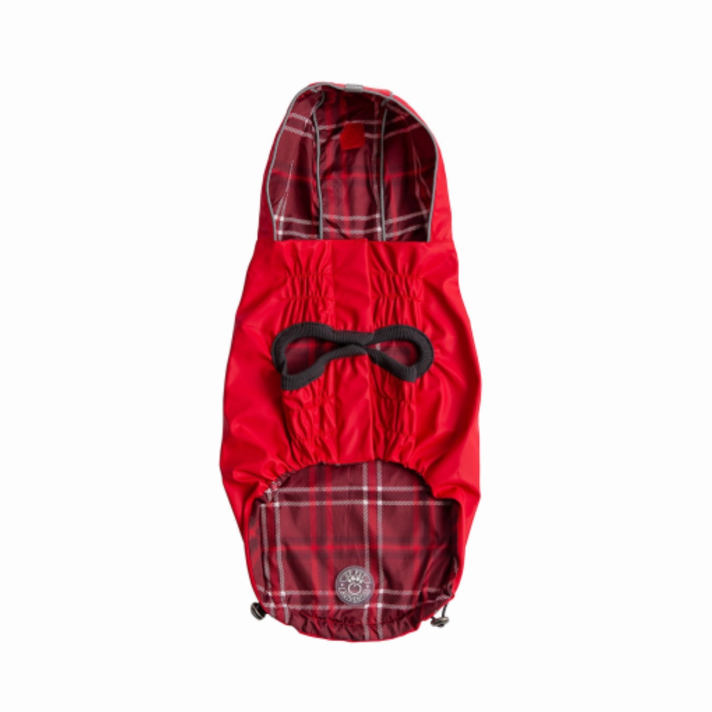 Reversible Raincoat Red