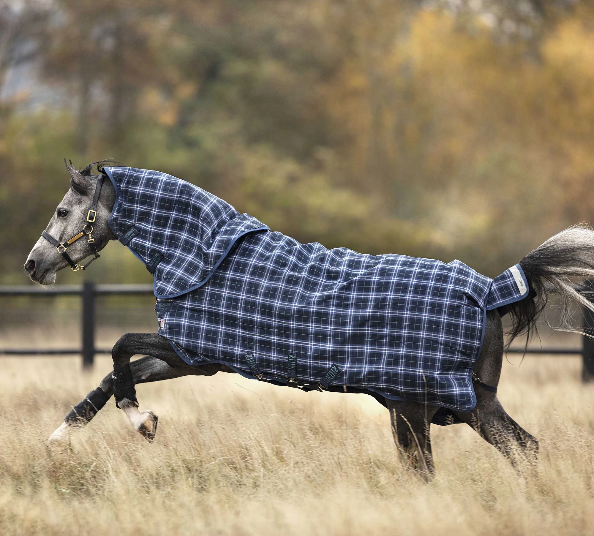 Rhino Plus Horse Turnout Blanket with Vari-Layer, Heavyweight