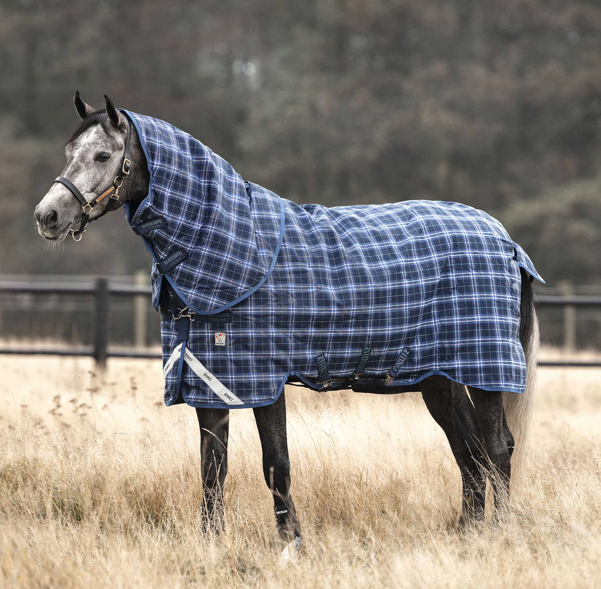 Rhino Plus Horse Turnout Blanket with Vari-Layer, Heavyweight
