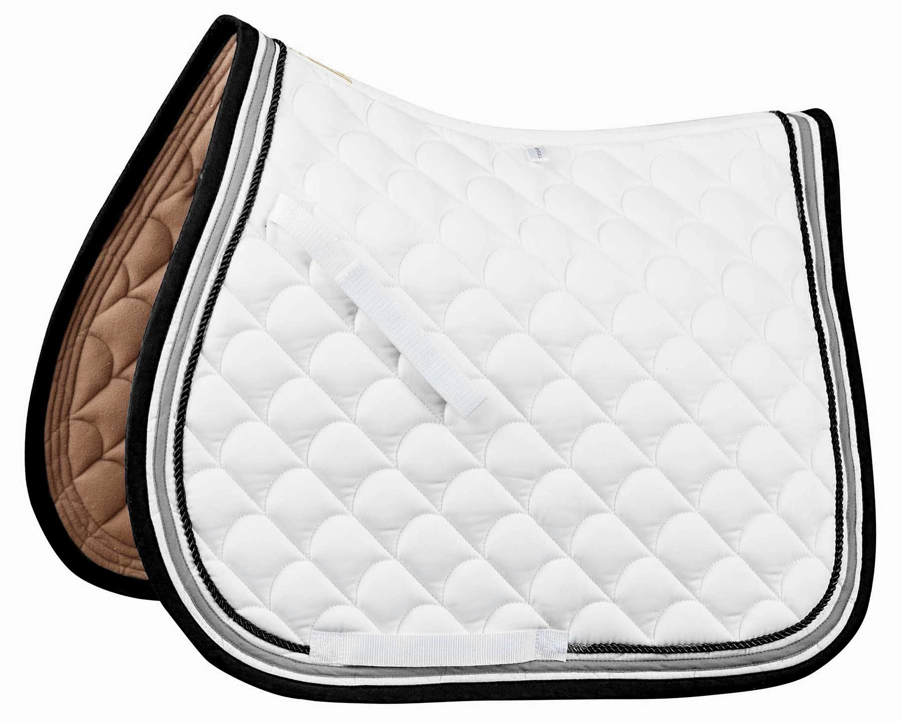 Roma All-Purpose Crescent English Saddle Pad