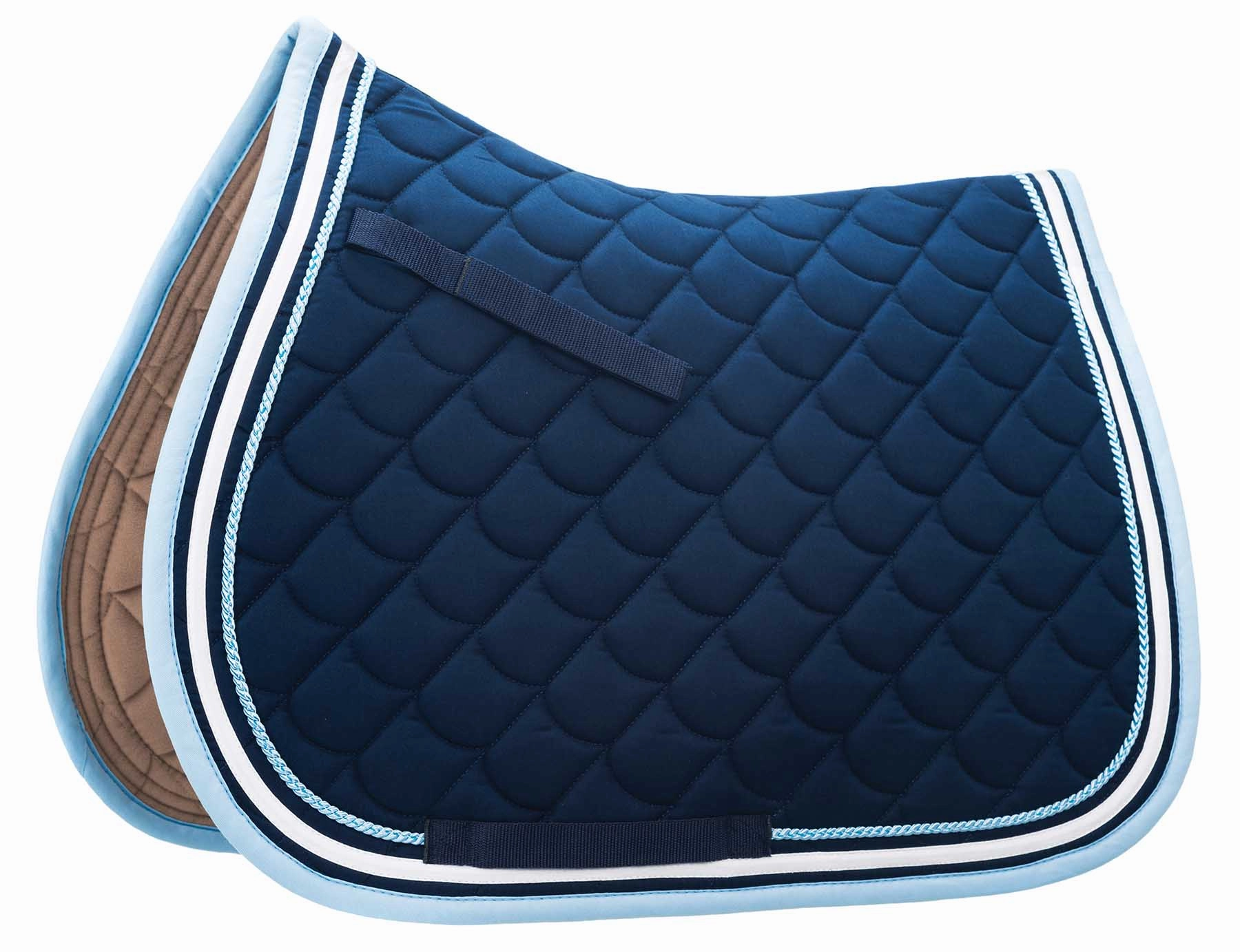 Roma All-Purpose Crescent English Saddle Pad