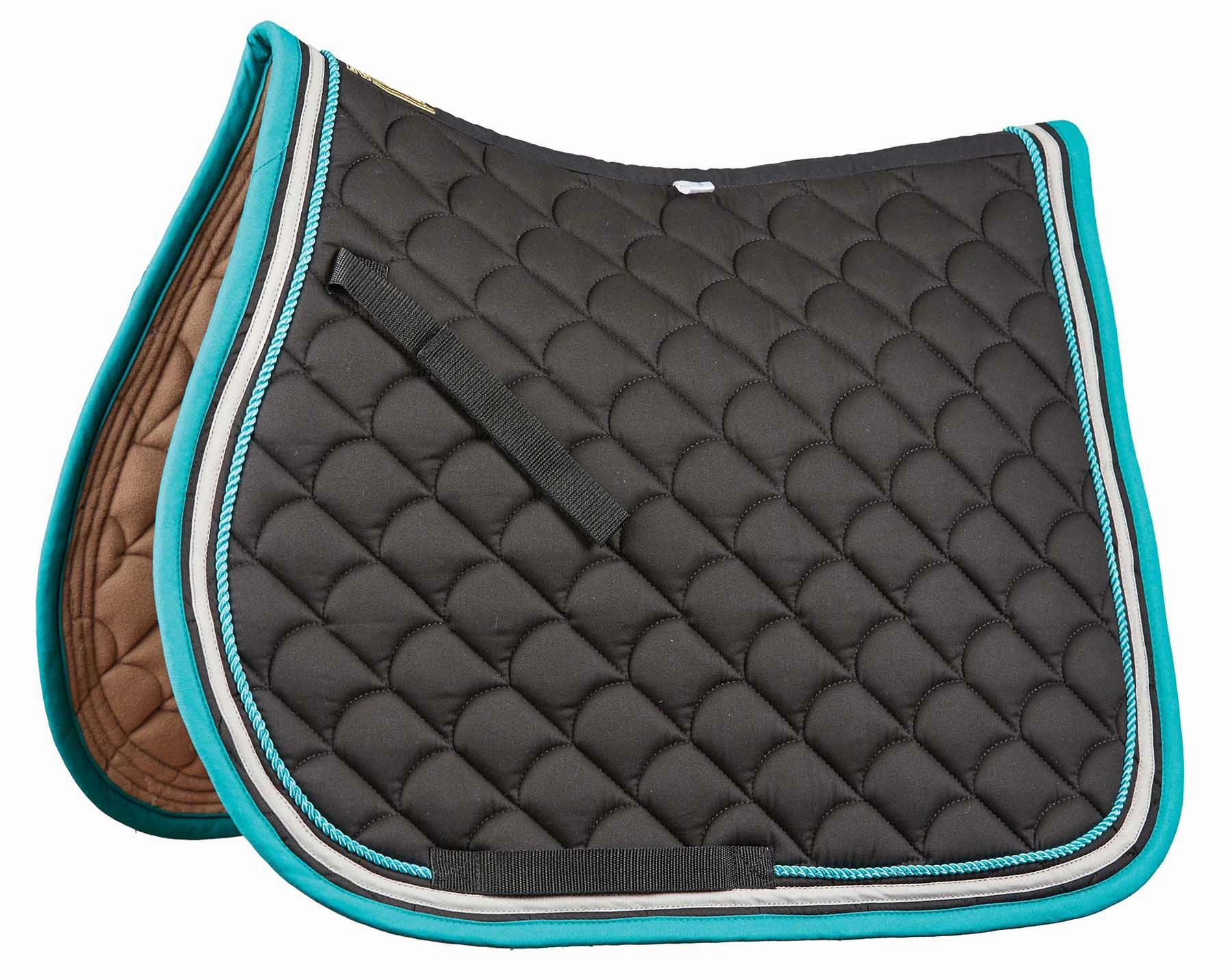 Roma All-Purpose Crescent English Saddle Pad