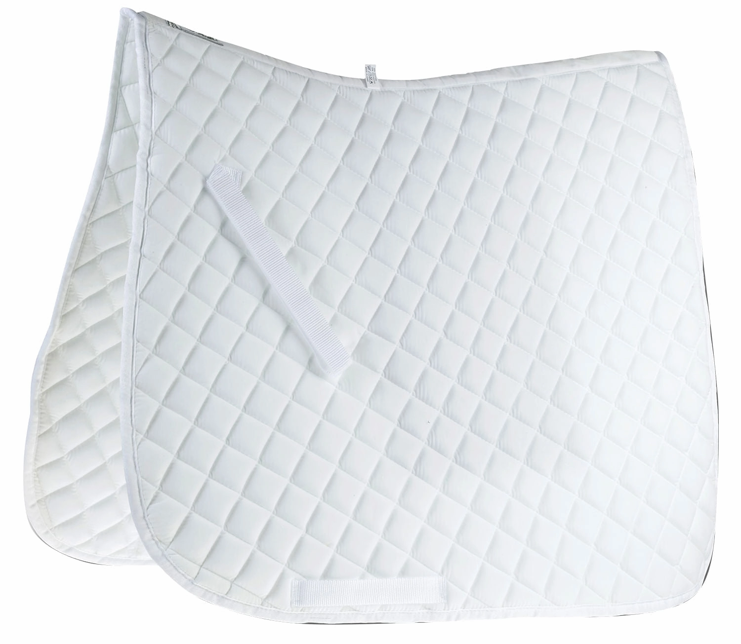 Roma Economy Dressage Saddle Pad, White