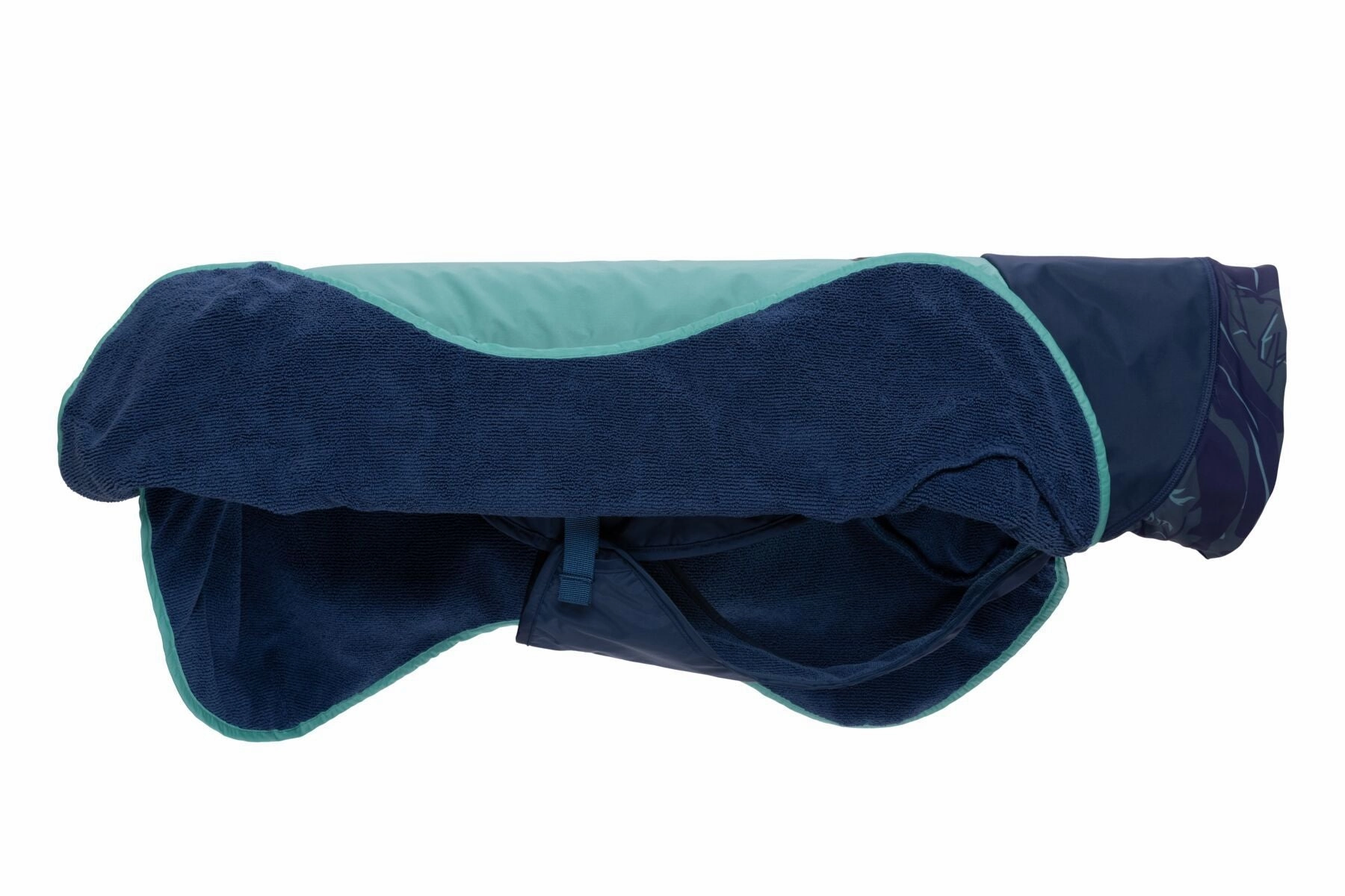 Ruffwear Absorbent Wearable Dog Drying Towel (Aurora Teal)