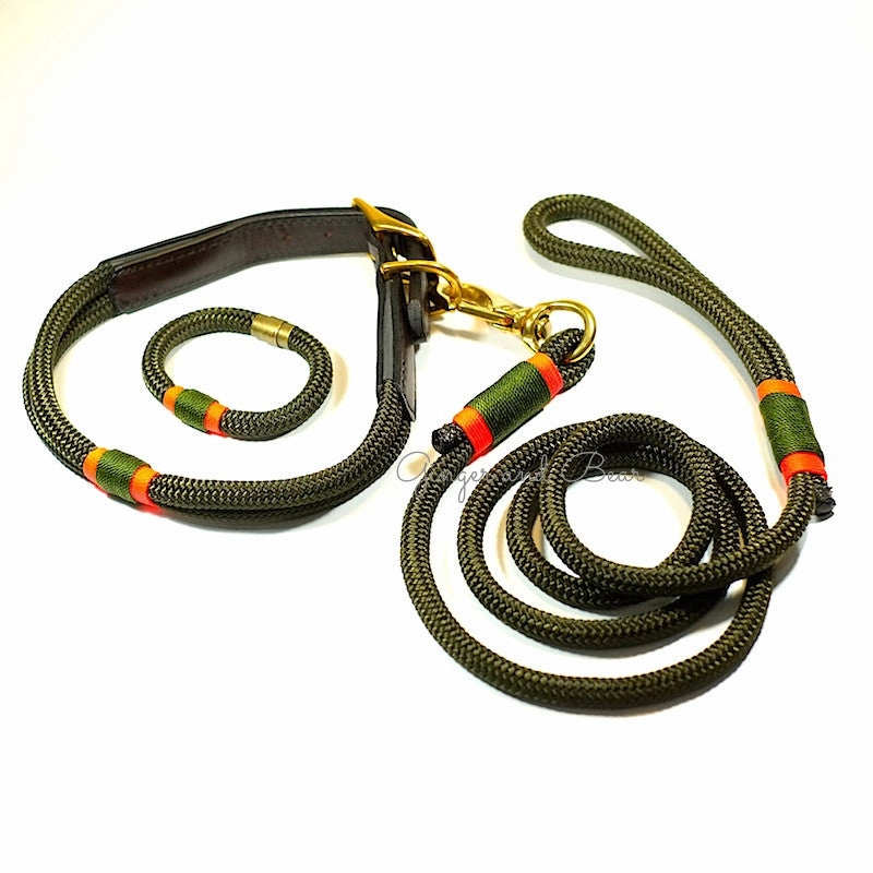 Rugged Hudson Collar: Seaweed Olive