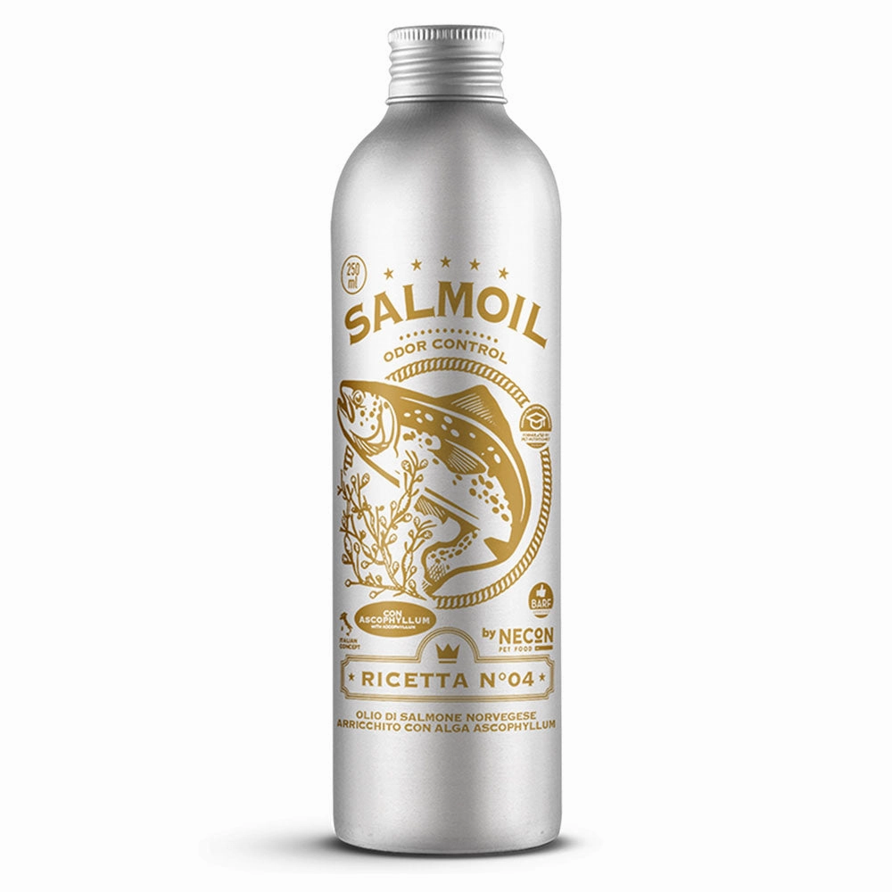 Salmoil Norwegian Salmon Oil Recipe 4 Odor Control Supplement For Cats & Dogs