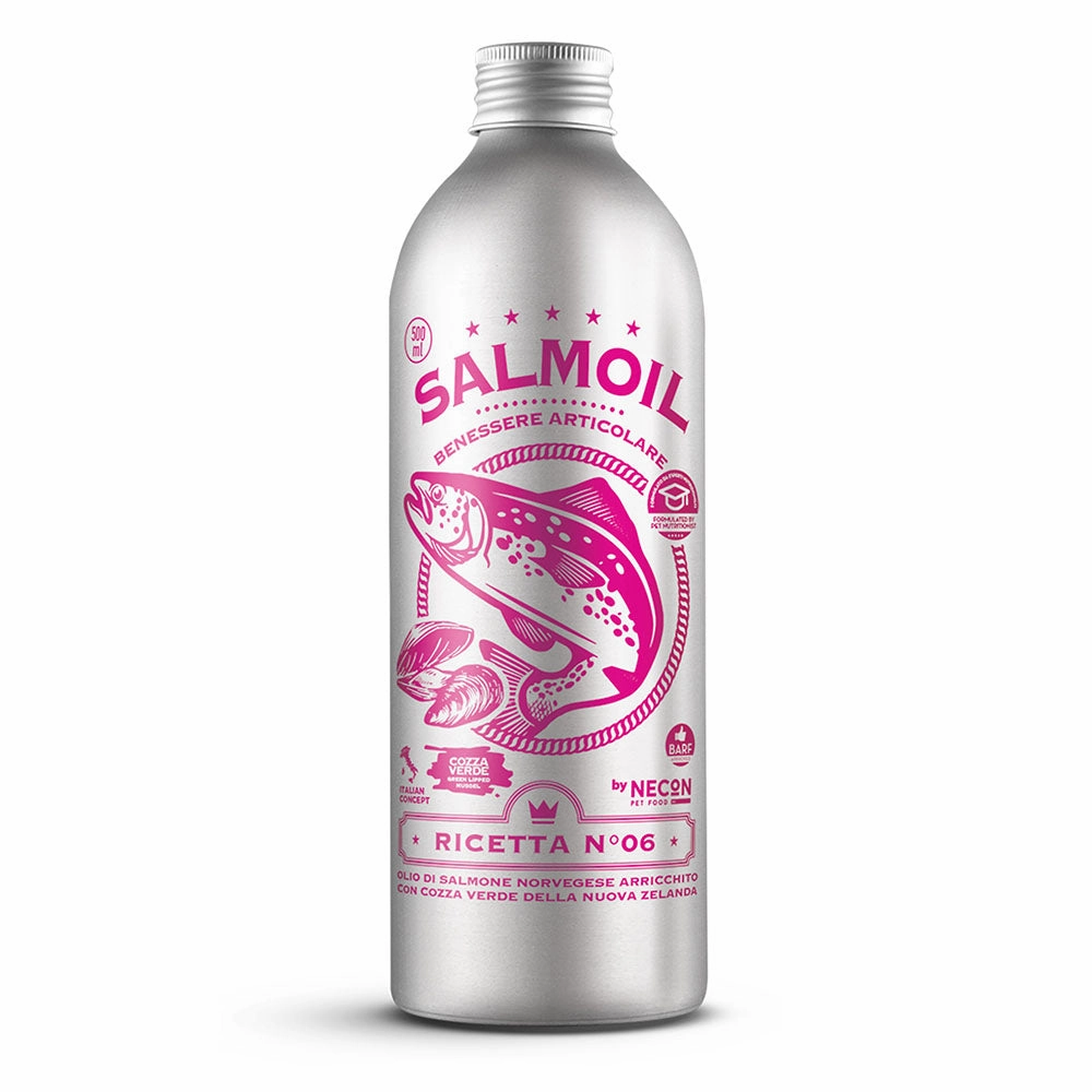 Salmoil Norwegian Salmon Oil Recipe 6 Joint Wellness Supplement For Cats & Dogs