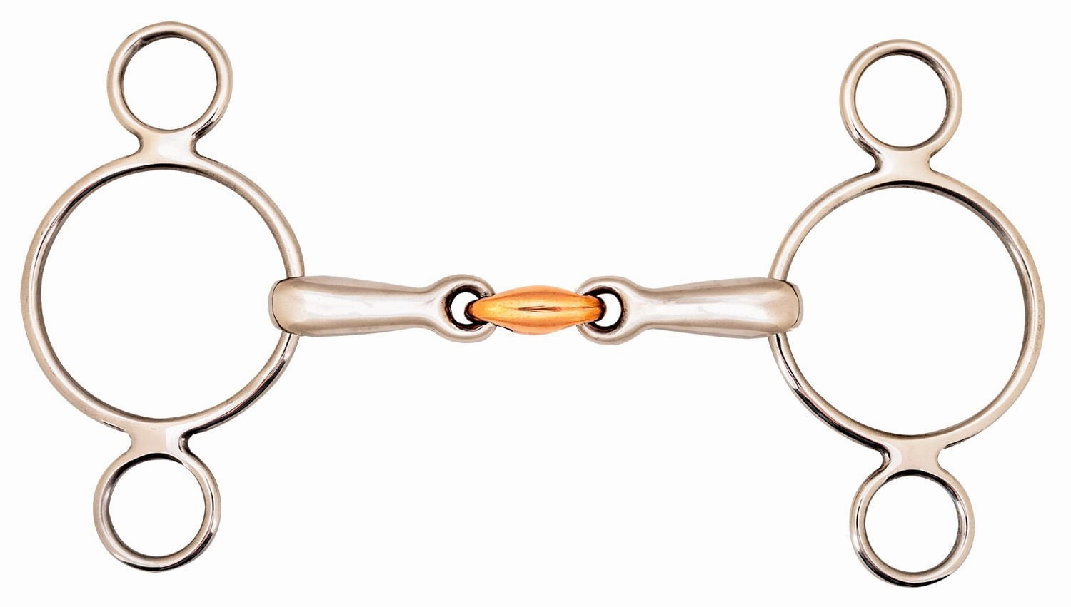 Shires 2 Ring Elevator Snaffle Bit