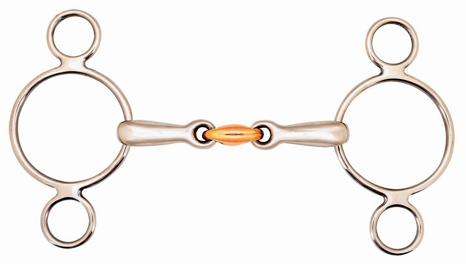Shires 2 Ring Elevator Snaffle Bit