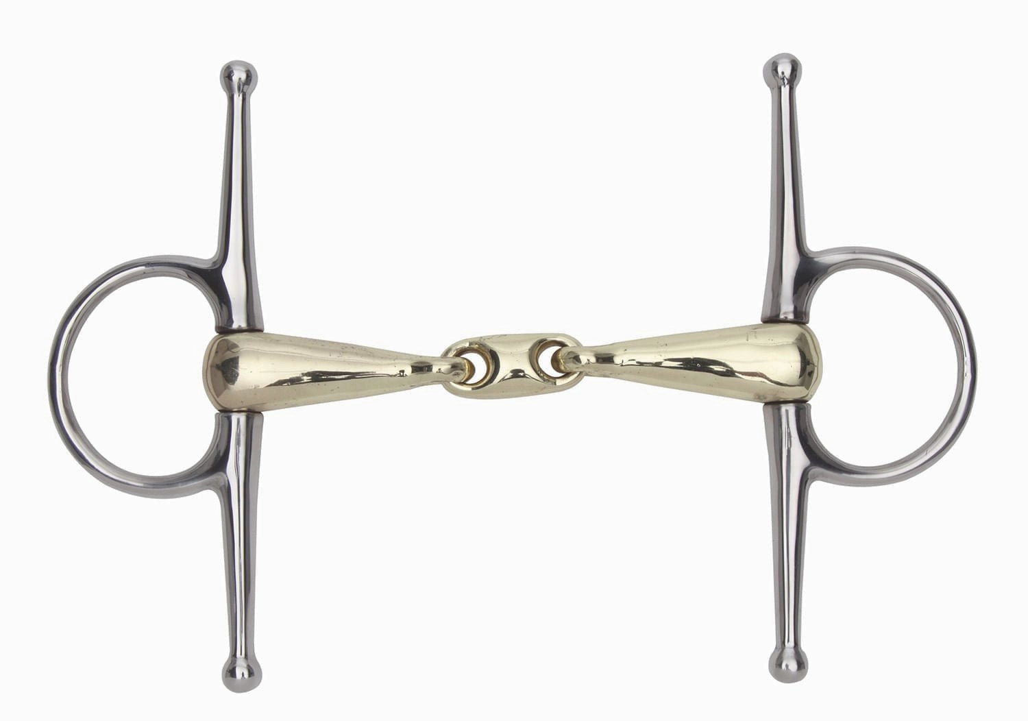 Shires Copper Mouth Full Cheek Snaffle Bit