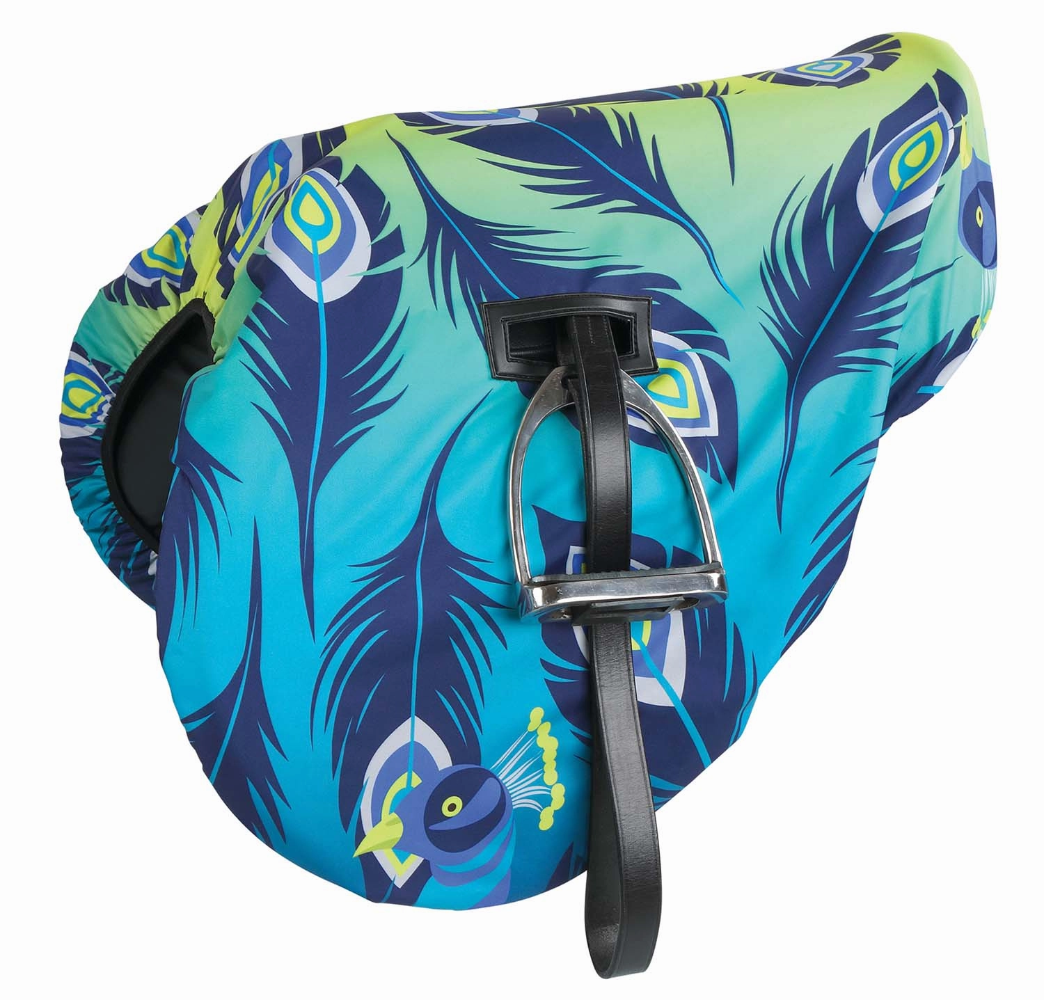 Shires Patterned Waterproof Saddle Cover