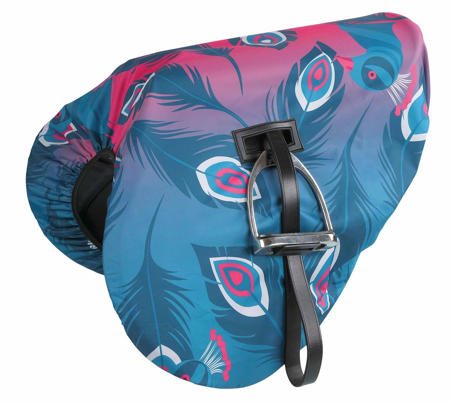 Shires Patterned Waterproof Saddle Cover