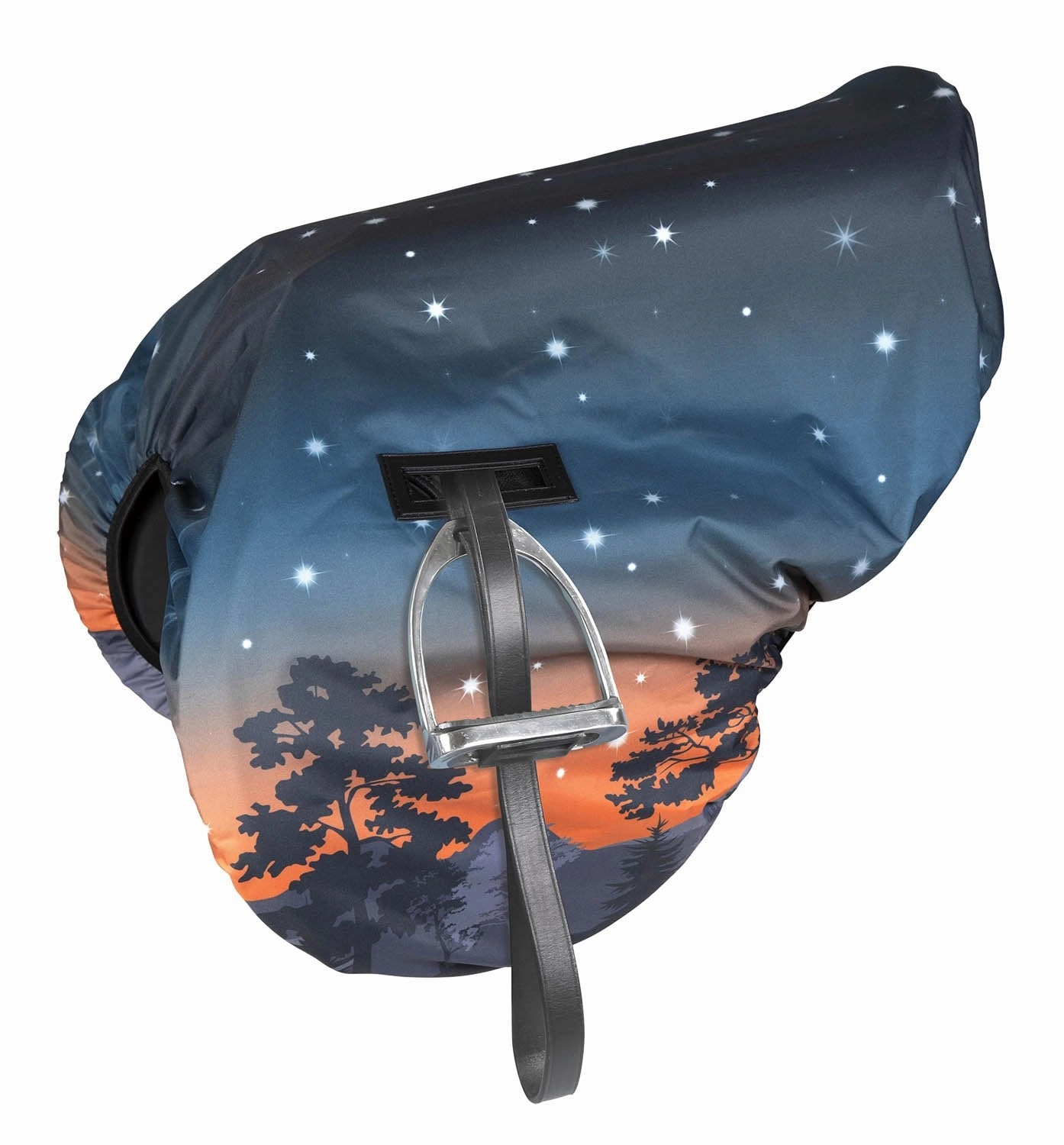 Shires Patterned Waterproof Saddle Cover