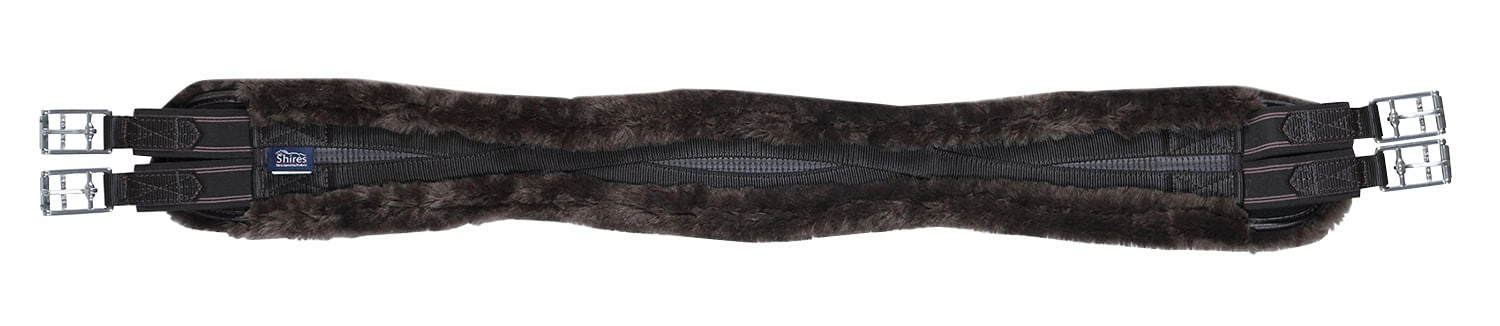 Shires Performance Supafleece Contoured Girth, Brown