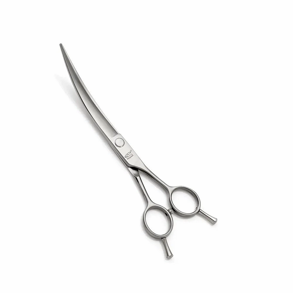 Showdog Professional 8" Curved Grooming Scissors for Dogs & Cats