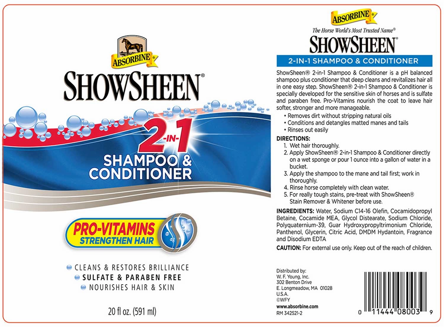 ShowSheen 2-in-1 Shampoo