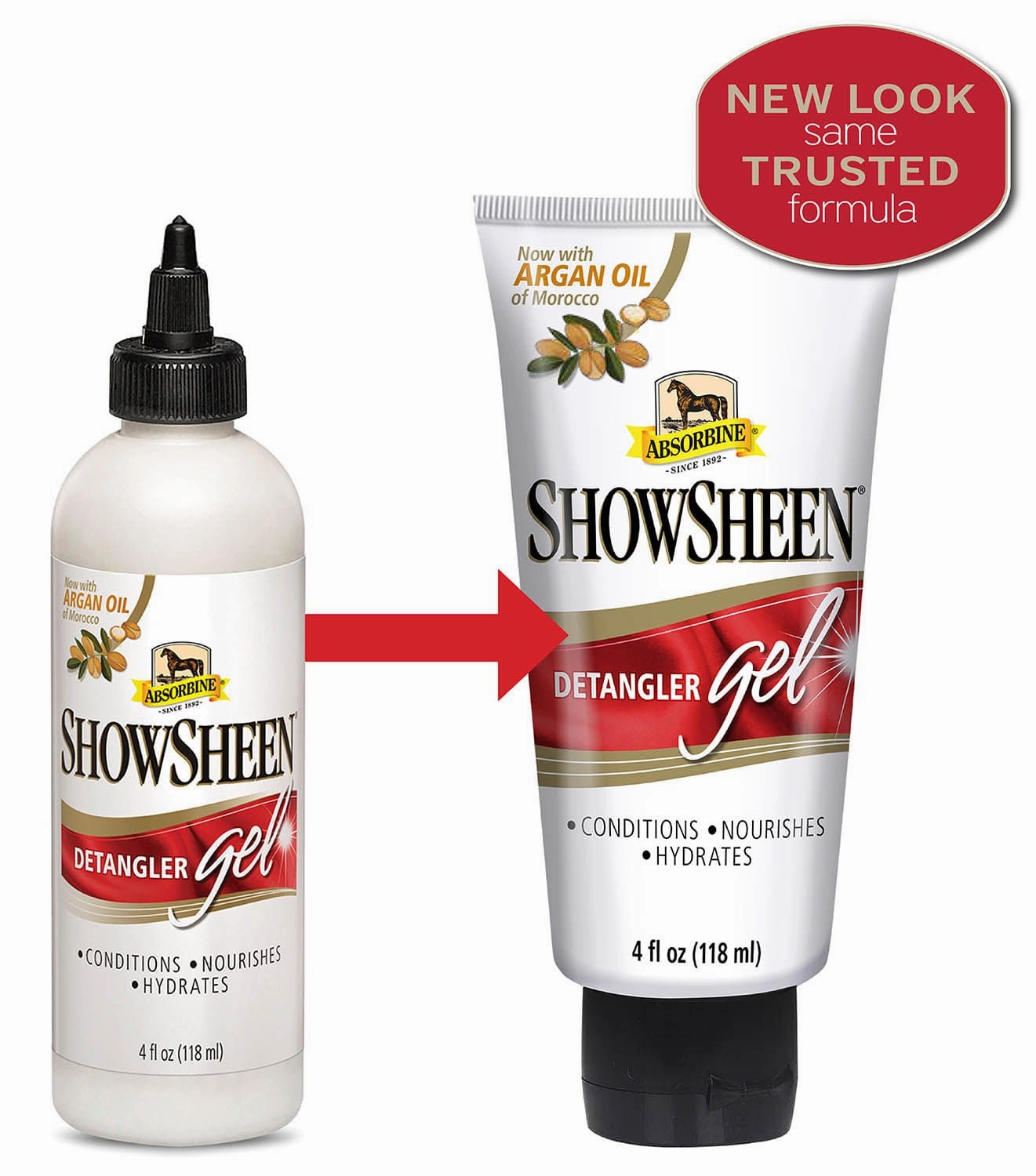 ShowSheen Detangler Gel, 4 oz
