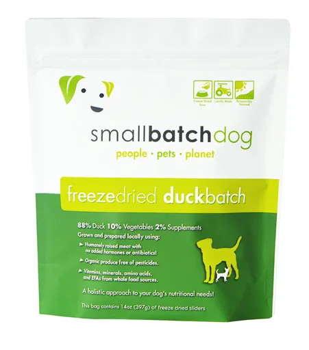 Small Batch Freeze Dried Duck Sliders 14 oz.