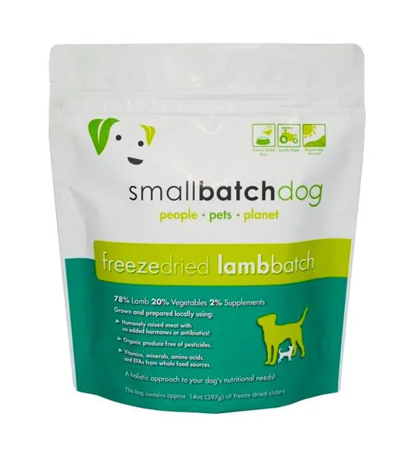 Small Batch Freeze Dried Lamb Sliders 14 oz.