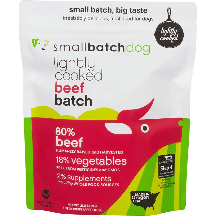 Small Batch Lightly Cooked Beef