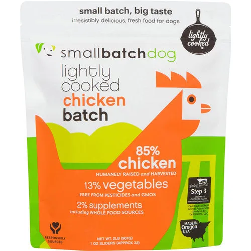 Small Batch Lightly Cooked Chicken