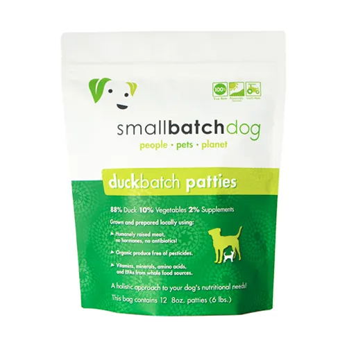 Small Batch Raw Frozen Duck Batch