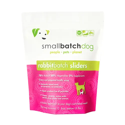 Small Batch Raw Frozen Rabbit Batch