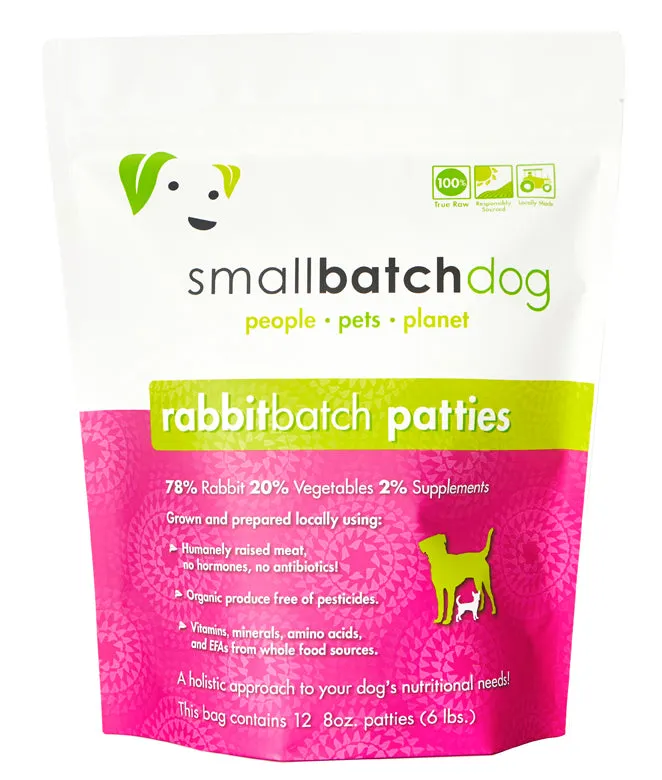 Small Batch Raw Frozen Rabbit Batch