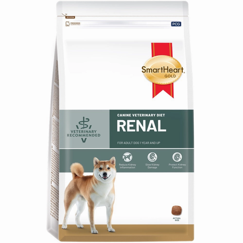 Smartheart Gold Canine Veterinary Diet Renal Adult Dry Dog Food 1.5kg