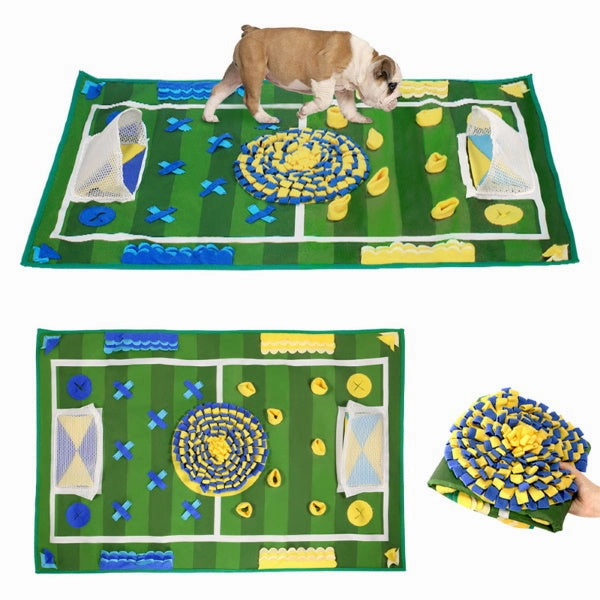 Soccer Field Snuffle Mat
