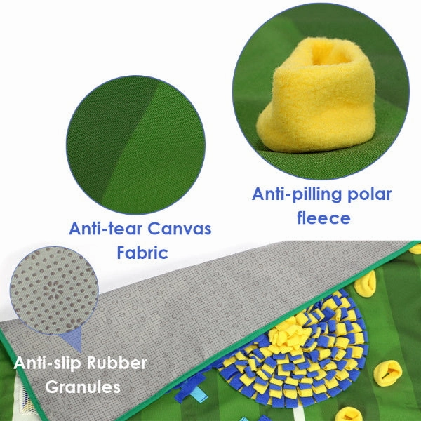 Soccer Field Snuffle Mat