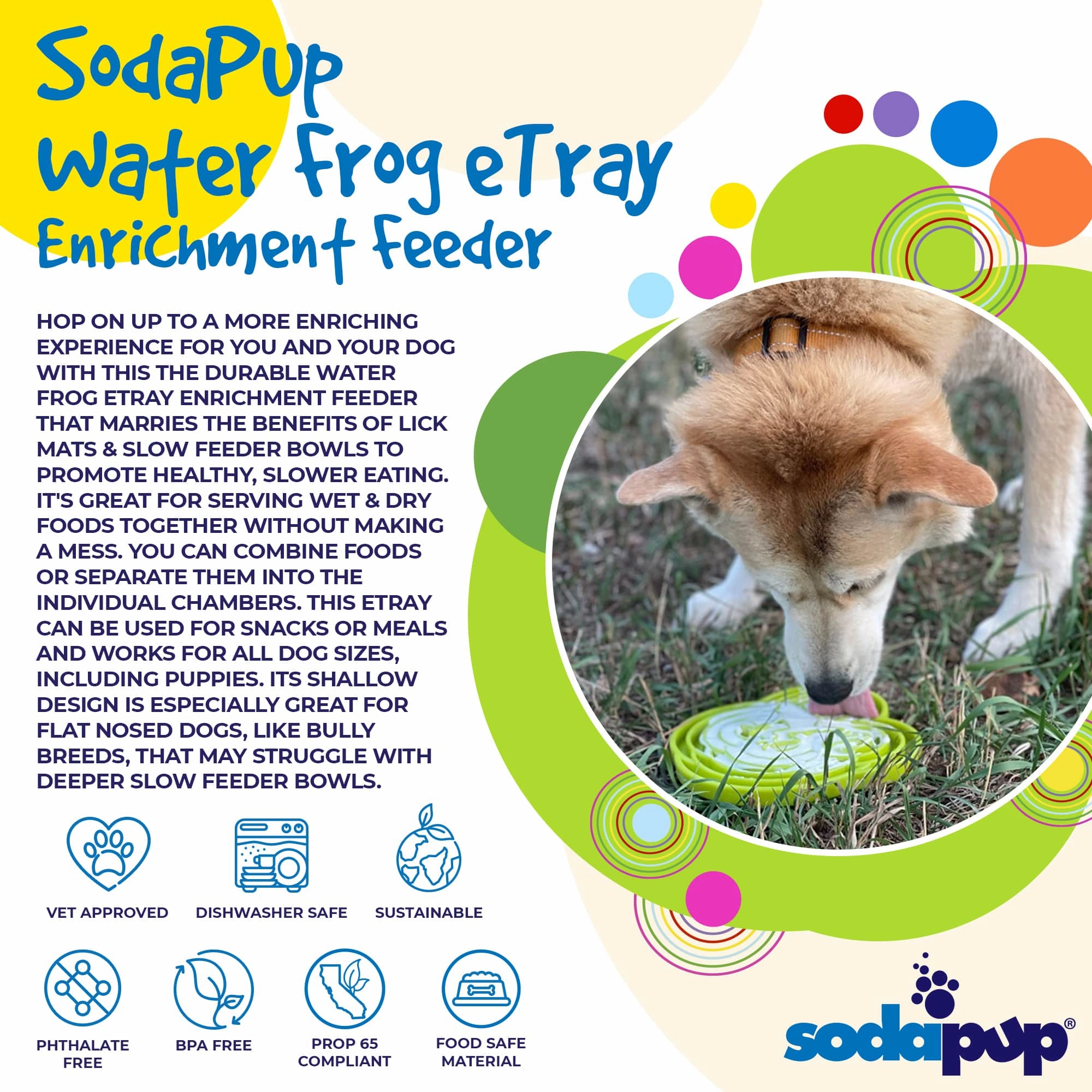 SodaPup Great Outdoors Slow Feeder