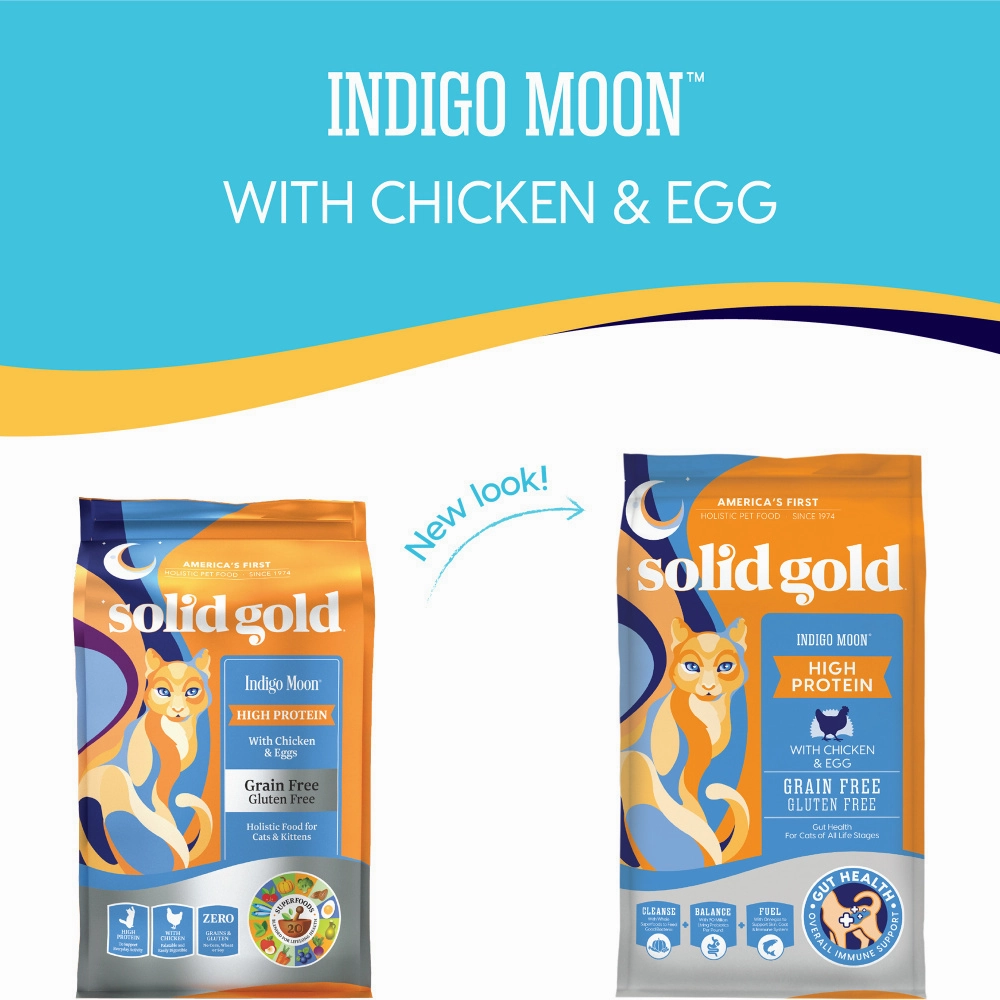 Solid Gold Indigo Moon with Chicken & Eggs Dry Cat Food