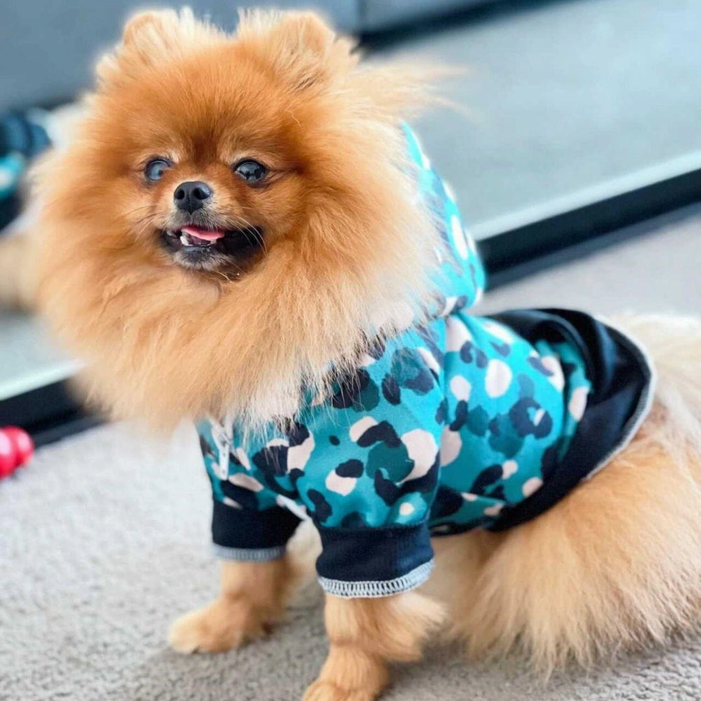 Spot On Leopard Zip Hoodie