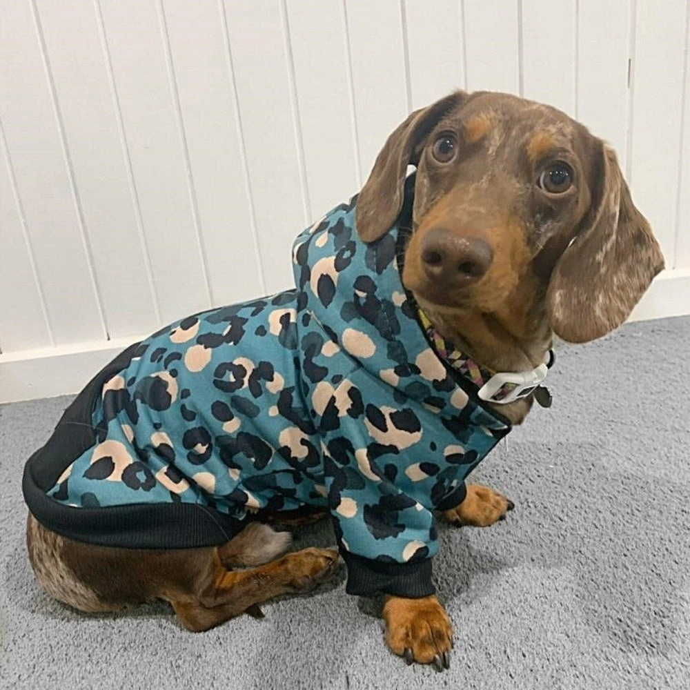 Spot On Leopard Zip Hoodie