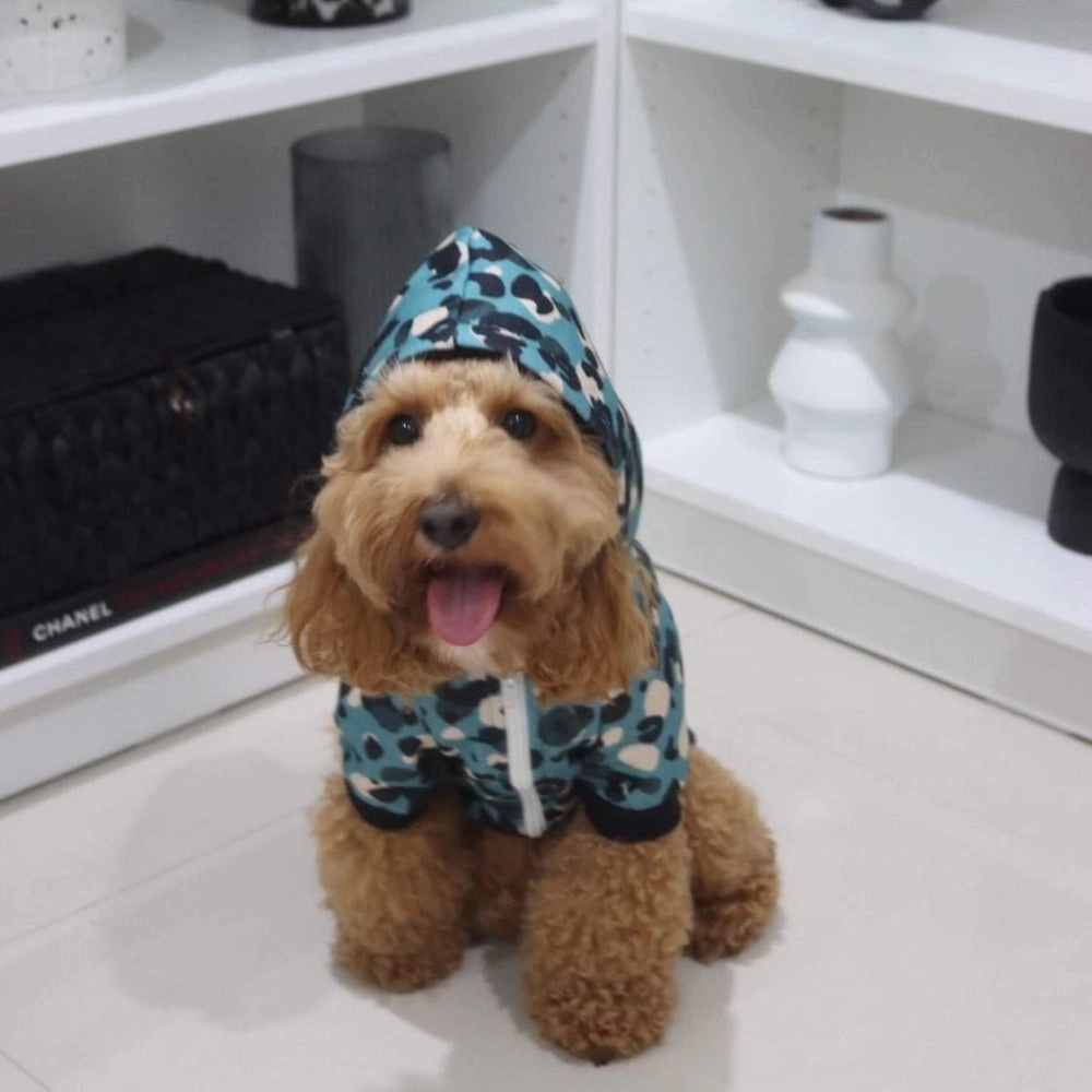 Spot On Leopard Zip Hoodie