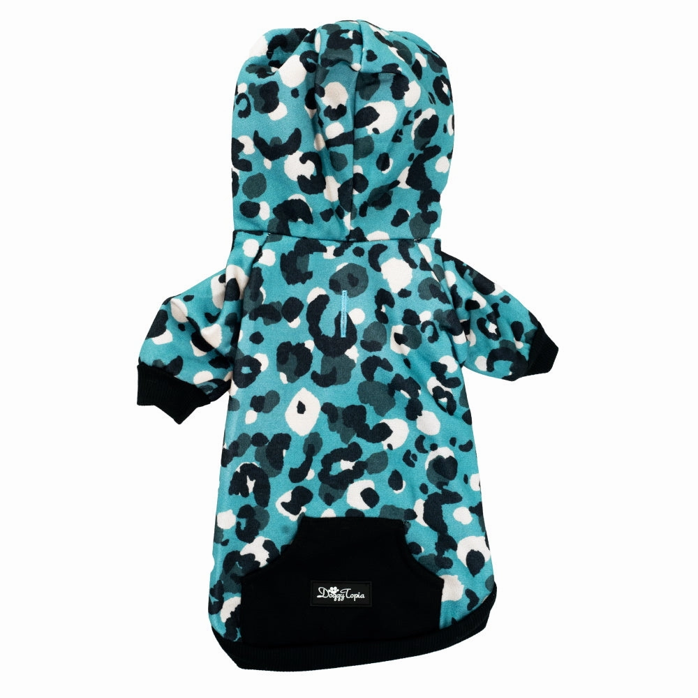 Spot On Leopard Zip Hoodie
