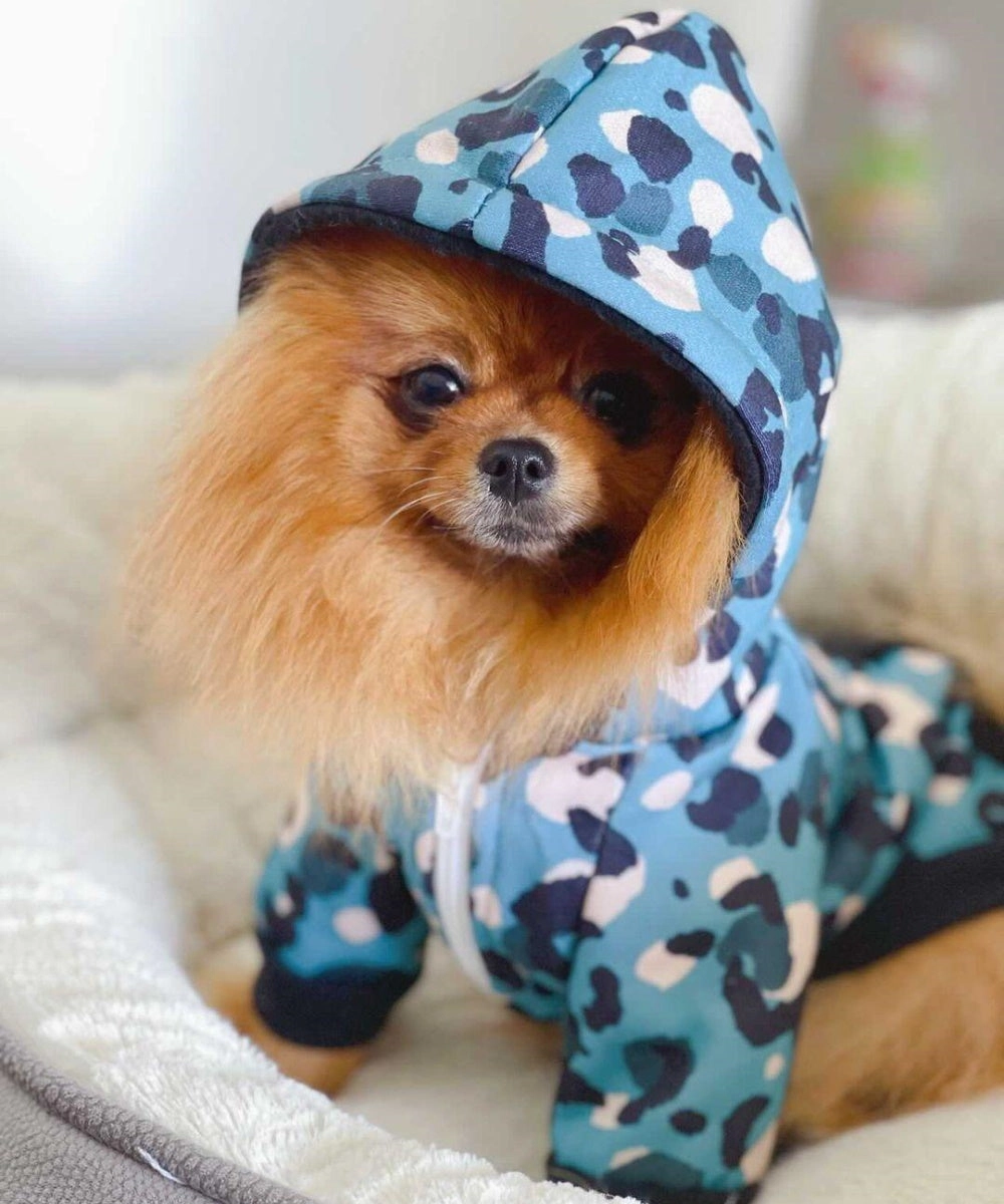 Spot On Leopard Zip Hoodie