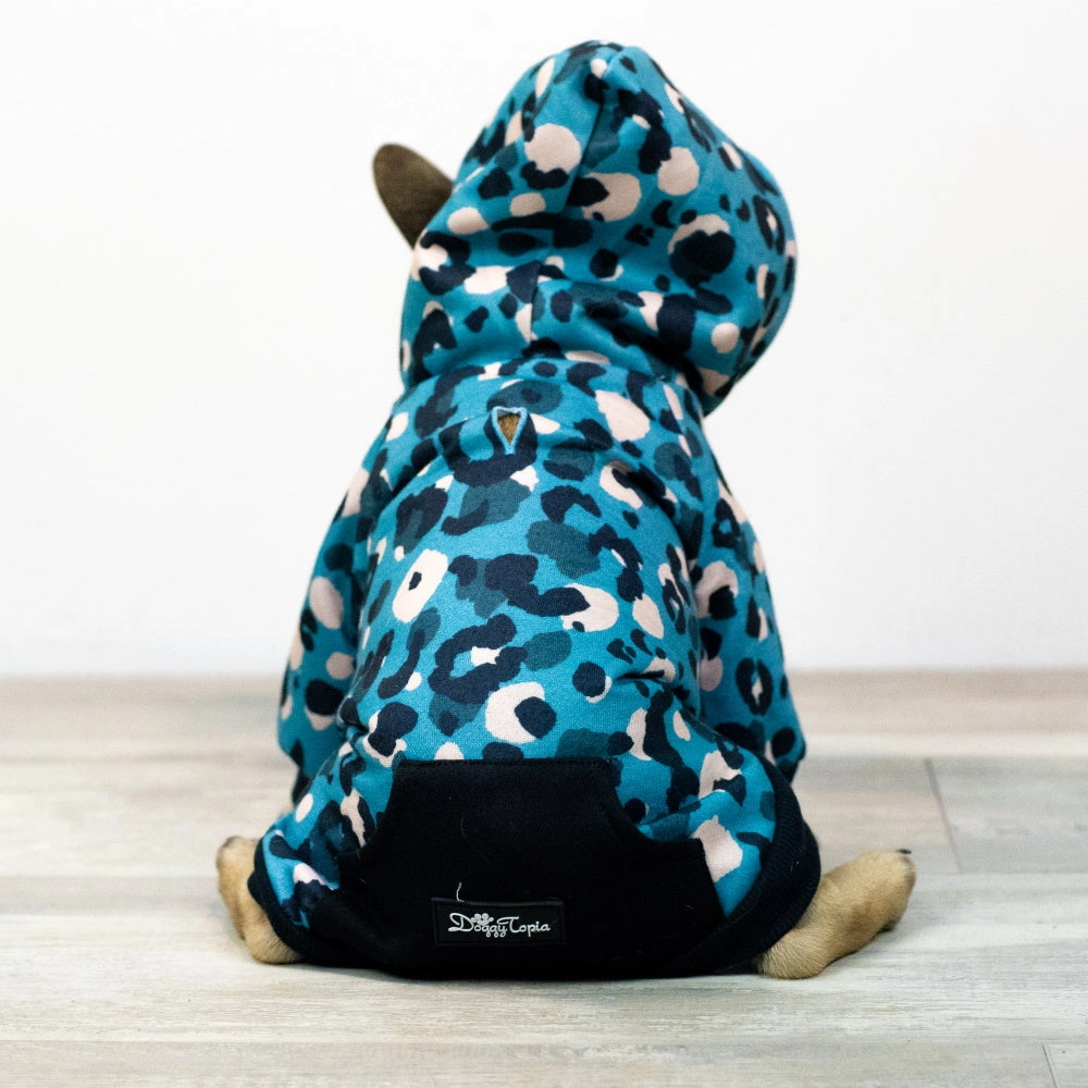 Spot On Leopard Zip Hoodie