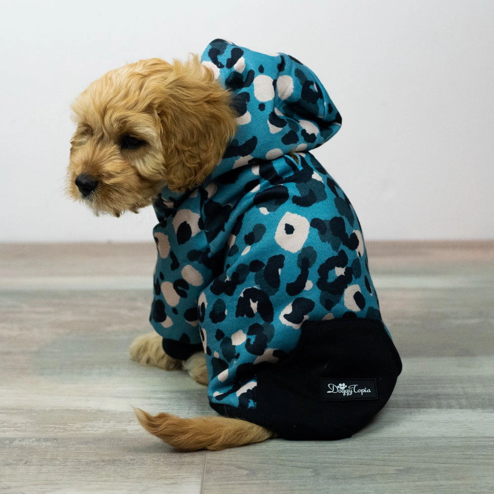 Spot On Leopard Zip Hoodie