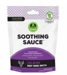 Stashios Soothing Sauce Calming Beef Single 3oz Pouch