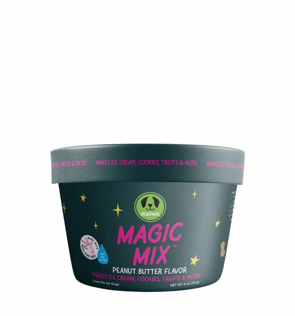 Stashios Magic Mix Ice Cream 4oz - Peanut Butter