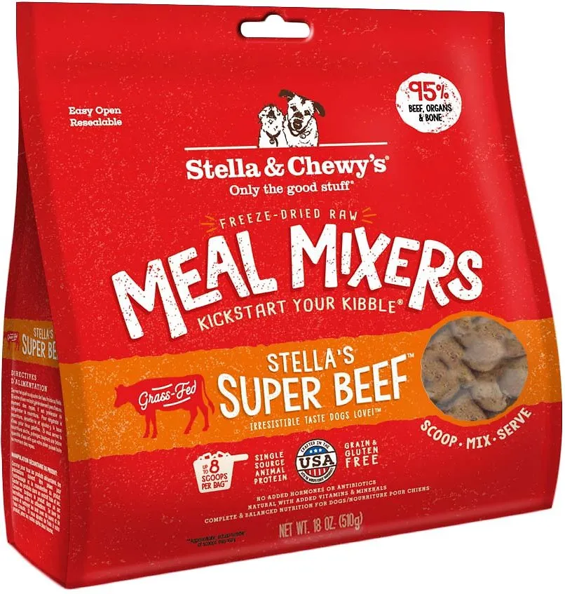 Stella & Chewy's Freeze-Dried Meal Mixers Stella's Super Beef