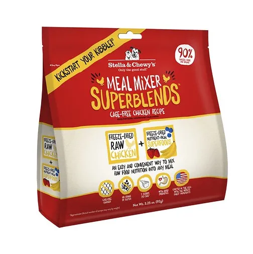 Stella & Chewy's Freeze-Dried Meal Mixers SuperBlends Chicken Recipe