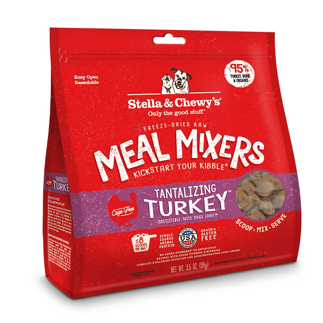Stella & Chewy's Freeze-Dried Meal Mixers Tantalizing Turkey
