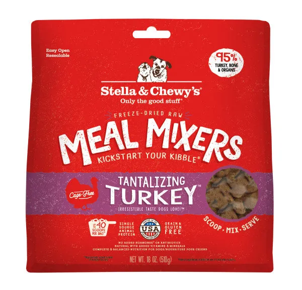 Stella & Chewy's Freeze-Dried Meal Mixers Tantalizing Turkey