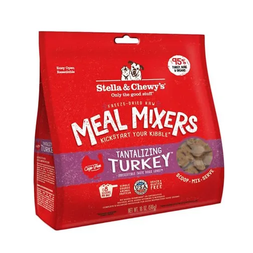 Stella & Chewy's Freeze-Dried Meal Mixers Tantalizing Turkey